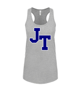 Jim Thorpe Area HS Track & Field Logo Blue - Womens Tank Top