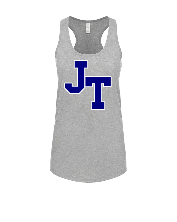 Jim Thorpe Area HS Track & Field Logo Blue - Womens Tank Top