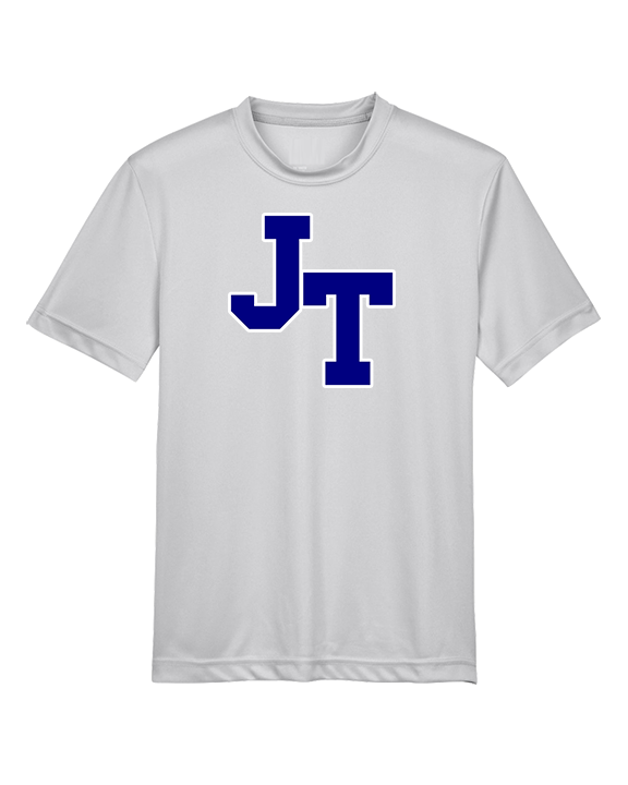 Jim Thorpe Area HS Track & Field Logo Blue - Youth Performance Shirt