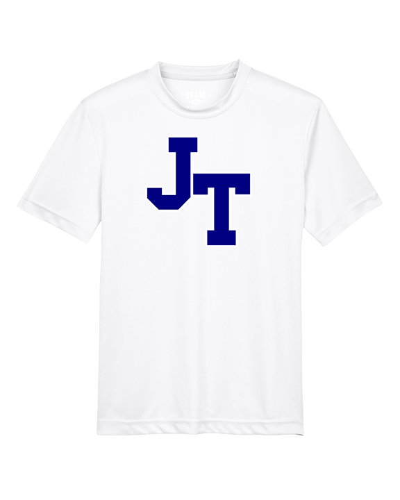 Jim Thorpe Area HS Track & Field Logo Blue - Youth Performance Shirt