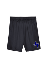 Jim Thorpe Area HS Track & Field Logo Blue - Youth Training Shorts