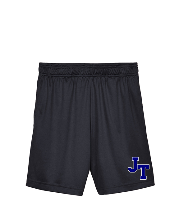 Jim Thorpe Area HS Track & Field Logo Blue - Youth Training Shorts