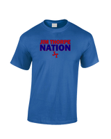 Jim Thorpe Area HS Track & Field Nation - Cotton T-Shirt