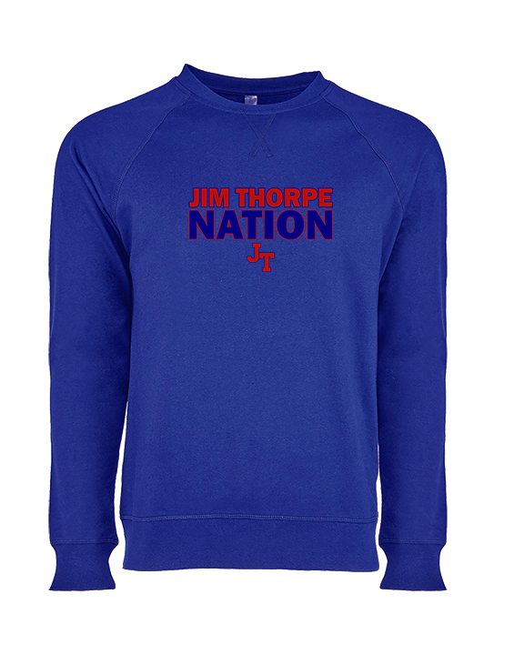 Jim Thorpe Area HS Track & Field Nation - Crewneck Sweatshirt