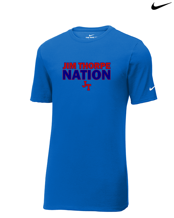 Jim Thorpe Area HS Track & Field Nation - Mens Nike Cotton Poly Tee