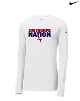 Jim Thorpe Area HS Track & Field Nation - Mens Nike Longsleeve