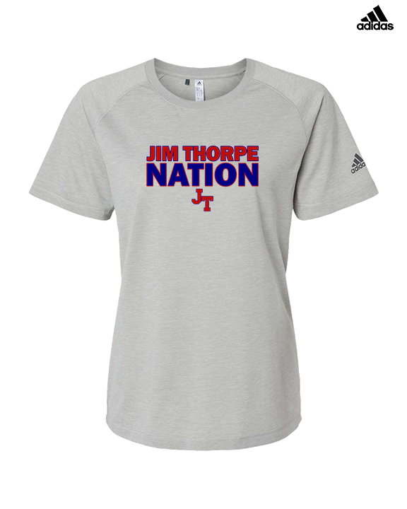 Jim Thorpe Area HS Track & Field Nation - Womens Adidas Performance Shirt