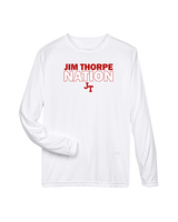 Jim Thorpe Area HS Track & Field Nation Blue Shirt - Performance Longsleeve