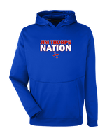 Jim Thorpe Area HS Track & Field Nation Blue Shirt - Under Armour Mens Storm Fleece