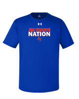Jim Thorpe Area HS Track & Field Nation Blue Shirt - Under Armour Mens Team Tech T-Shirt