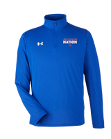 Jim Thorpe Area HS Track & Field Nation Blue Shirt - Under Armour Mens Tech Quarter Zip