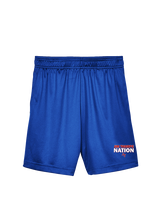 Jim Thorpe Area HS Track & Field Nation Blue Shirt - Youth Training Shorts