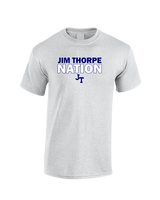 Jim Thorpe Area HS Track & Field Nation Red Shirt - Cotton T-Shirt
