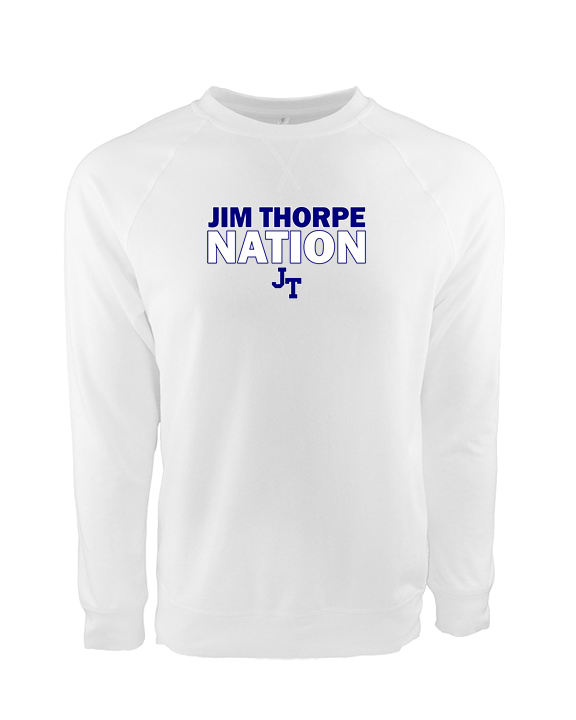 Jim Thorpe Area HS Track & Field Nation Red Shirt - Crewneck Sweatshirt