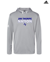 Jim Thorpe Area HS Track & Field Nation Red Shirt - Mens Adidas Hoodie