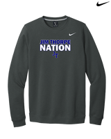 Jim Thorpe Area HS Track & Field Nation Red Shirt - Mens Nike Crewneck