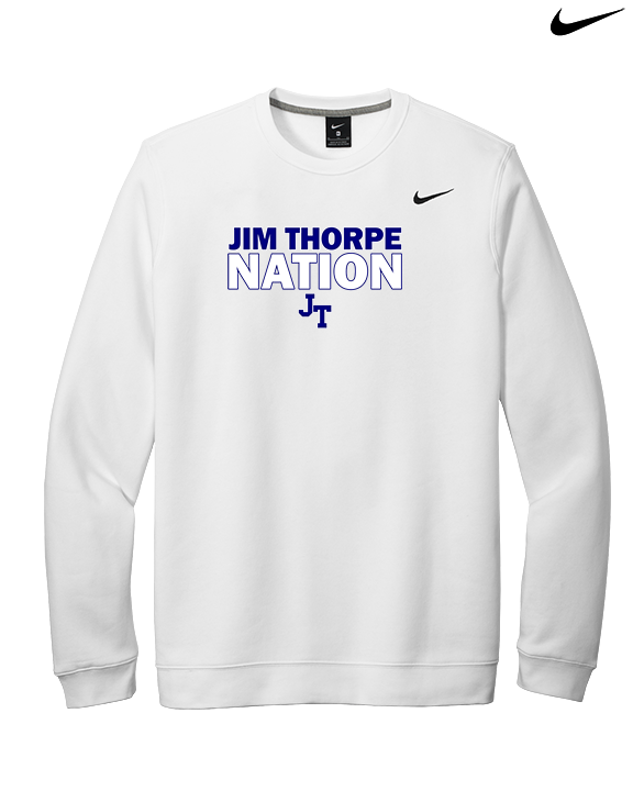 Jim Thorpe Area HS Track & Field Nation Red Shirt - Mens Nike Crewneck