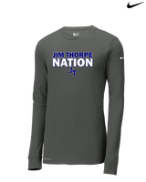Jim Thorpe Area HS Track & Field Nation Red Shirt - Mens Nike Longsleeve