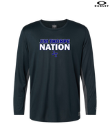 Jim Thorpe Area HS Track & Field Nation Red Shirt - Mens Oakley Longsleeve