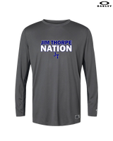 Jim Thorpe Area HS Track & Field Nation Red Shirt - Mens Oakley Longsleeve