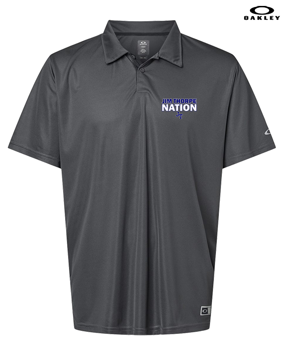 Jim Thorpe Area HS Track & Field Nation Red Shirt - Mens Oakley Polo