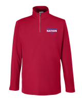 Jim Thorpe Area HS Track & Field Nation Red Shirt - Mens Quarter Zip