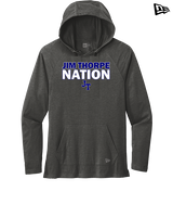 Jim Thorpe Area HS Track & Field Nation Red Shirt - New Era Tri-Blend Hoodie