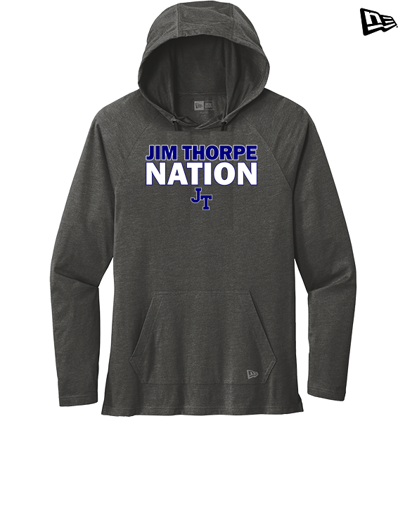 Jim Thorpe Area HS Track & Field Nation Red Shirt - New Era Tri-Blend Hoodie