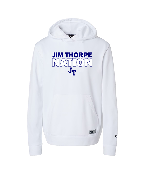Jim Thorpe Area HS Track & Field Nation Red Shirt - Oakley Performance Hoodie