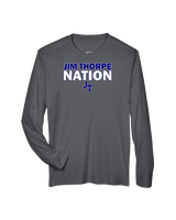 Jim Thorpe Area HS Track & Field Nation Red Shirt - Performance Longsleeve