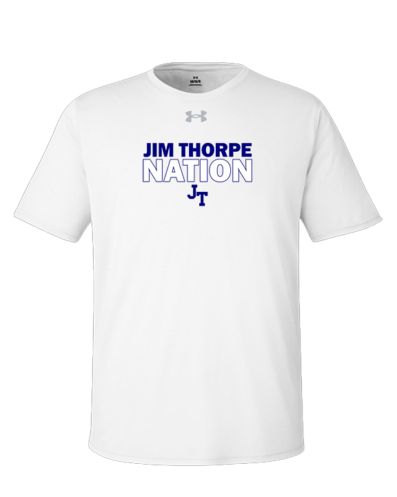 Jim Thorpe Area HS Track & Field Nation Red Shirt - Under Armour Mens Team Tech T-Shirt