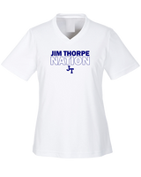 Jim Thorpe Area HS Track & Field Nation Red Shirt - Womens Performance Shirt