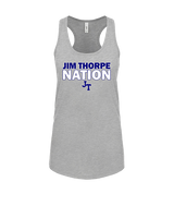 Jim Thorpe Area HS Track & Field Nation Red Shirt - Womens Tank Top