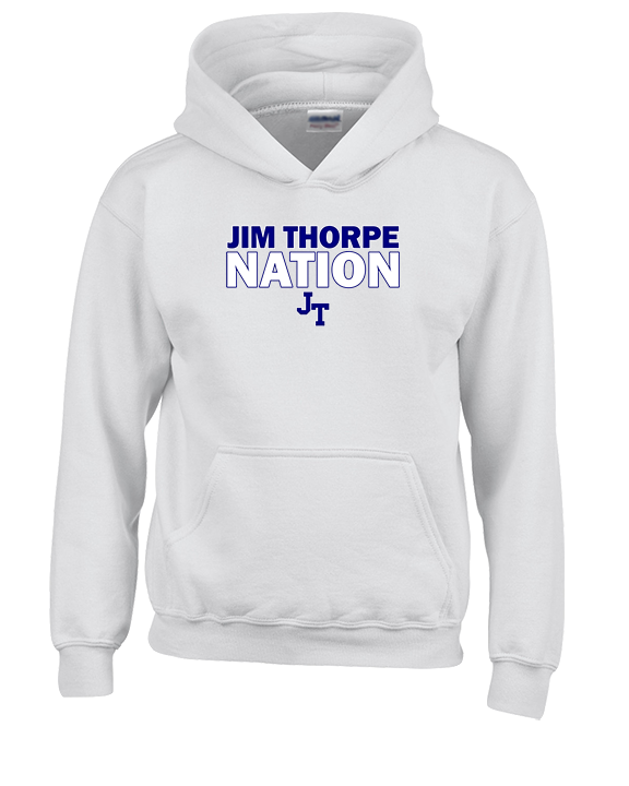 Jim Thorpe Area HS Track & Field Nation Red Shirt - Youth Hoodie