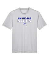 Jim Thorpe Area HS Track & Field Nation Red Shirt - Youth Performance Shirt