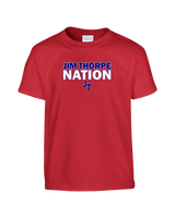 Jim Thorpe Area HS Track & Field Nation Red Shirt - Youth Shirt