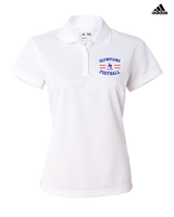 Jim Thorpe Football Curve - Adidas Womens Polo
