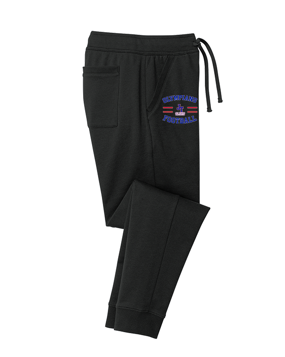 Jim Thorpe Football Curve - Cotton Joggers
