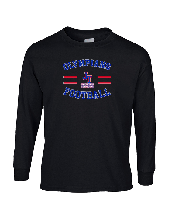 Jim Thorpe Football Curve - Cotton Longsleeve