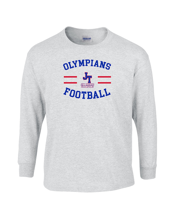 Jim Thorpe Football Curve - Cotton Longsleeve