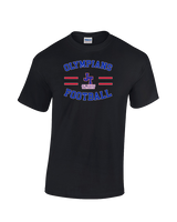 Jim Thorpe Football Curve - Cotton T-Shirt