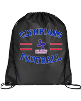 Jim Thorpe Football Curve - Drawstring Bag
