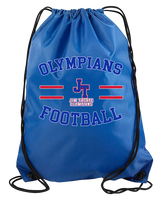 Jim Thorpe Football Curve - Drawstring Bag