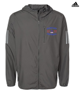 Jim Thorpe Football Curve - Mens Adidas Full Zip Jacket