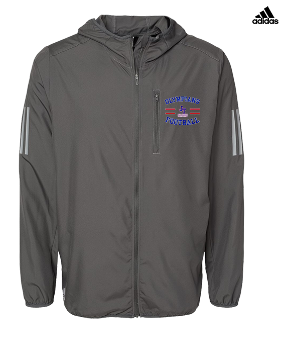 Jim Thorpe Football Curve - Mens Adidas Full Zip Jacket
