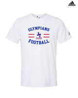 Jim Thorpe Football Curve - Mens Adidas Performance Shirt
