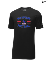 Jim Thorpe Football Curve - Mens Nike Cotton Poly Tee