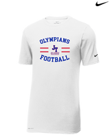 Jim Thorpe Football Curve - Mens Nike Cotton Poly Tee
