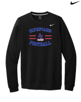 Jim Thorpe Football Curve - Mens Nike Crewneck