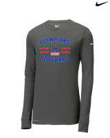 Jim Thorpe Football Curve - Mens Nike Longsleeve